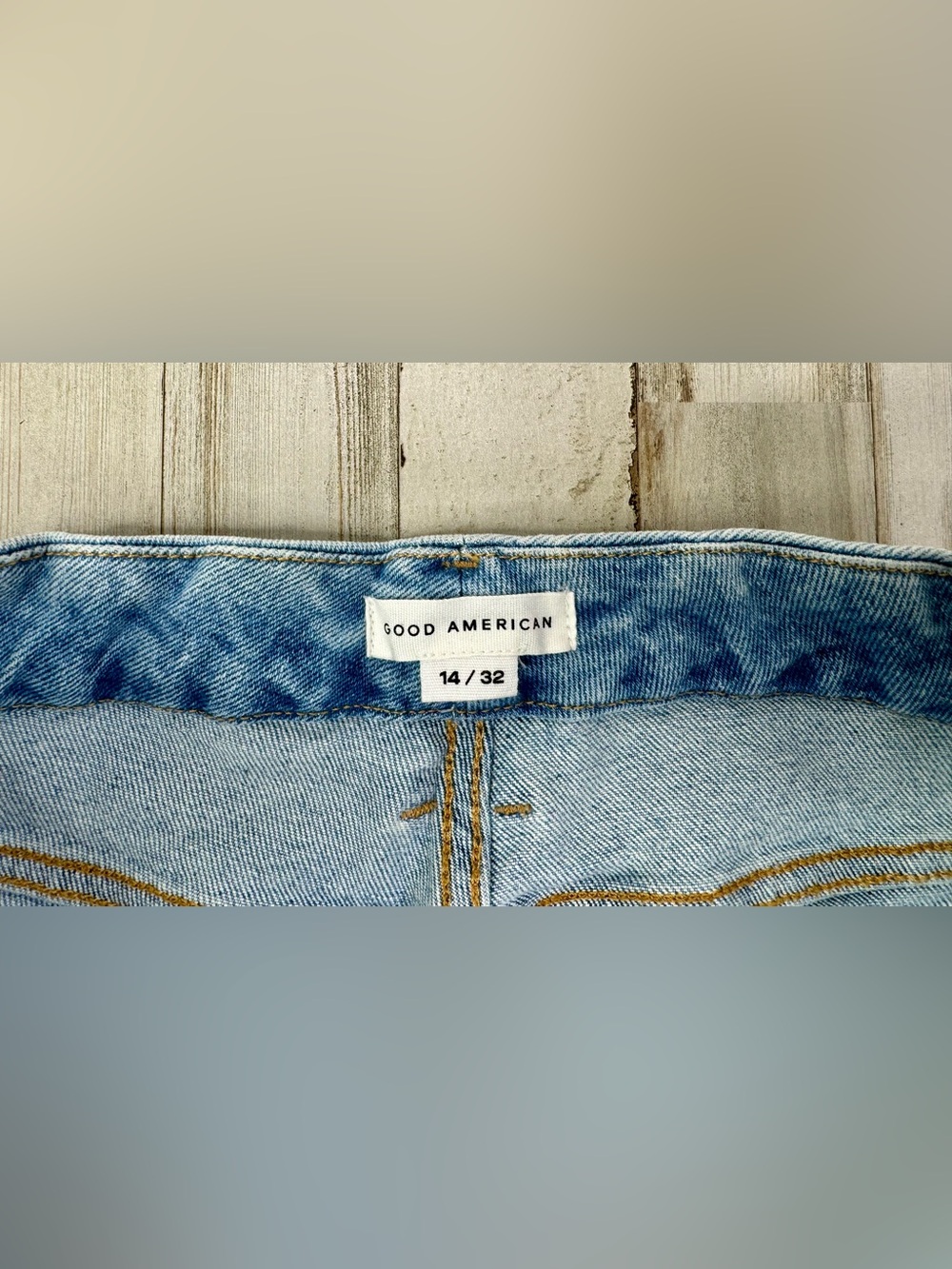 Good American Womens 14/32 (33x33) Jeans Straight Leg High Rise Denim - Picture 5 of 12